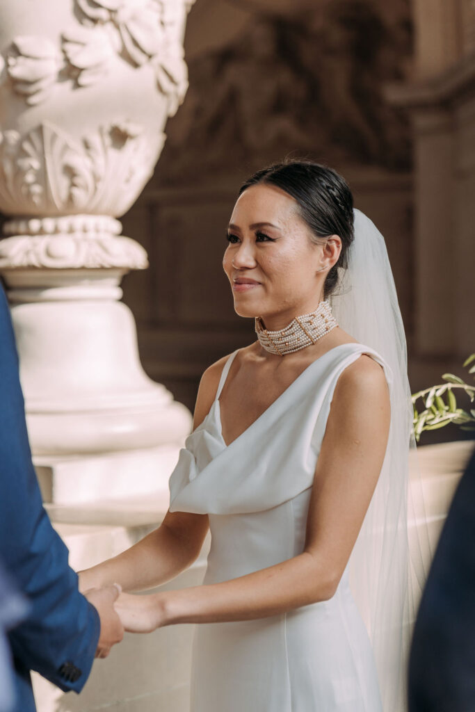 San Francisco city hall elopement ceremony